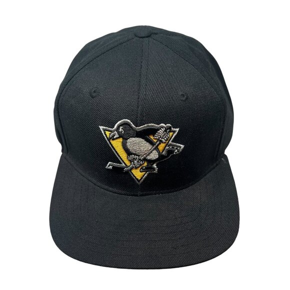 Pittsburgh Penguins American Needle Snapback Hat Cap Wool Acrylic Hockey NWOT - Picture 2 of 11